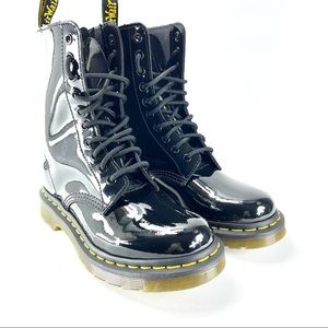 NWOB 1490 Patent leather Mid Calf Boots by Dr. Martens